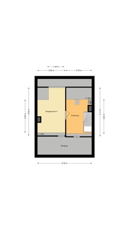 Floorplan - Populierenhof 66, 2411 TB Bodegraven